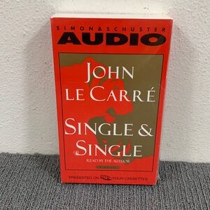 Single & Single by John Le Carre Audiobook 1999 4 Cassettes Abridged New Sealed